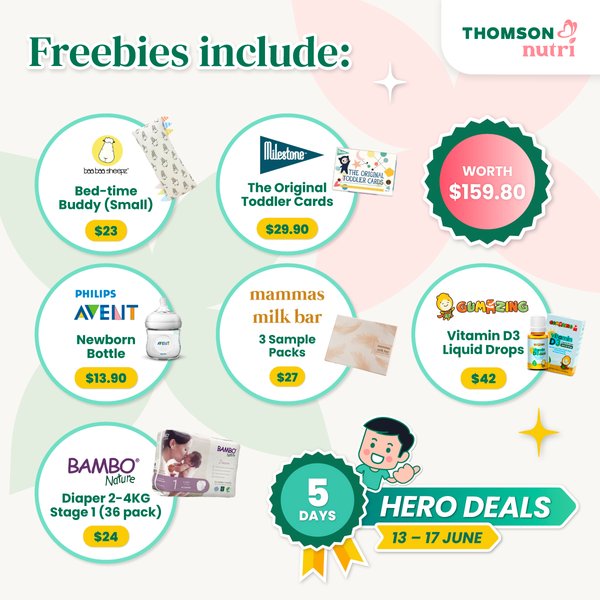 Free Items worth $159.80