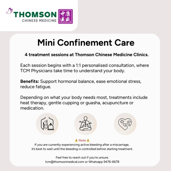 TCM Mini Confinement Care